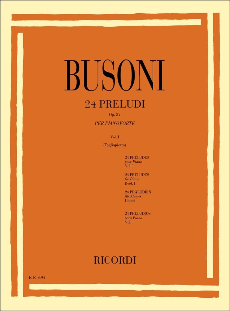 24 Preludi Op.37 - Vol.I